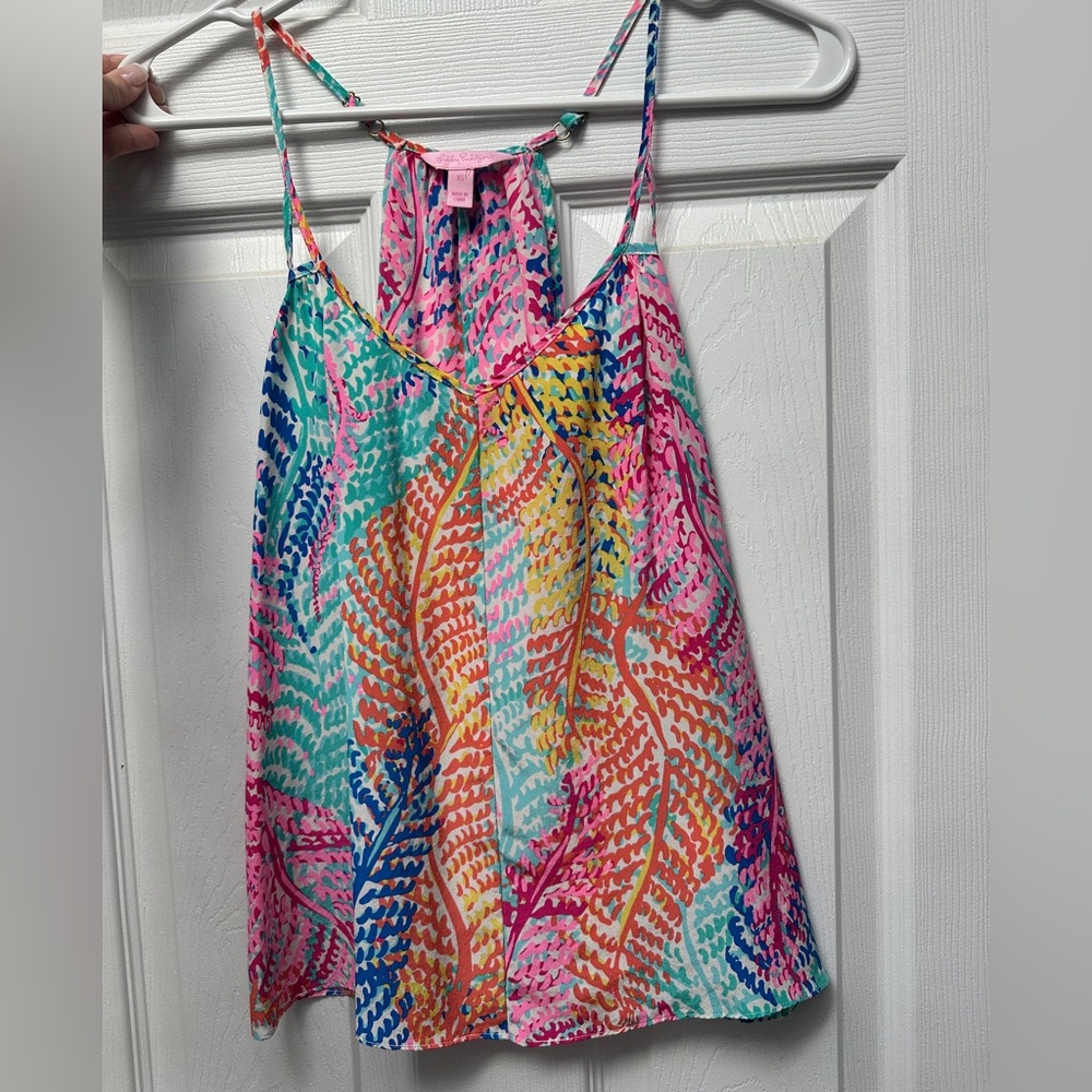 Like New- Lily Pulitzer Rainbow Seaweed Tank